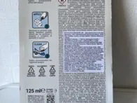 Batų valymo putos su kempine