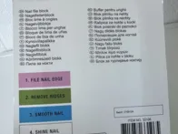 Nagų dildymo ir poliravimo blokeliai (bafai)