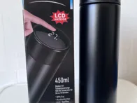 Termosas su temperatūros matuokliu