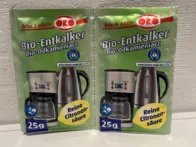 Arbatinukų, kavinukų kalkių valymo milteliai