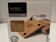 Puodelių, stiklinių padėkliukai 4vnt