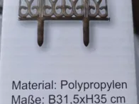 Dekoratyvinė tvorelė augalams atskirti 