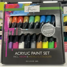 Akriliniai dažai 18x36ml