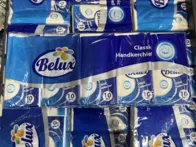 popierinių servetėlių rinkinys 10x10