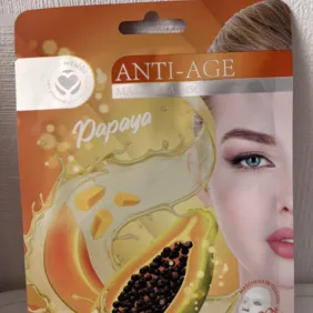 Lakštinė veido kaukė nuo raukšlių