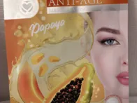 Lakštinė veido kaukė nuo raukšlių