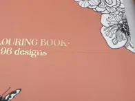 Mandalų spalvinimo rinkinys su pieštukais