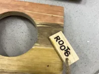 6vnt naujų medinių sieninių lentynėlių vazonams