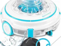 Baseino valymo robotas