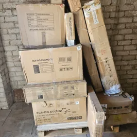 Baldų dalių paletė