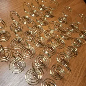 30vnt kortelių/nuotraukų laikikliai