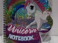 Užrašų knygelė - sąsiuvinis su vienaragiu