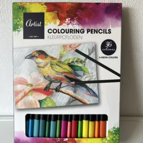 Spalvoti pieštukai 36vnt