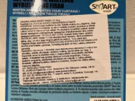 Milteliai užuolaidų skalbimui - balinimui