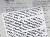 Saulės energijos prožektorius su judesio davikliu