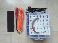  Automobilinių spaustukų ir tvirtiklių rinkinys