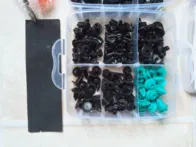  Automobilinių spaustukų ir tvirtiklių rinkinys