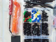  Automobilinių spaustukų ir tvirtiklių rinkinys