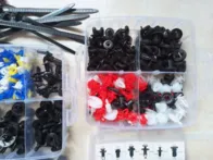  Automobilinių spaustukų ir tvirtiklių rinkinys