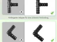 Lašelinės laistymo žarnos rinkinys 
