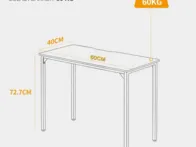 Naujas biuro/valgomojo stalas