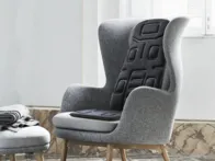 Vibracinė masažinė sėdynės pagalvė su šildymu