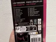 Dunlop pincetas su led šviesele