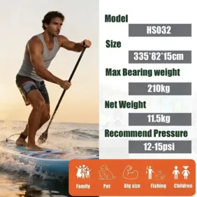 Irklentė 325cm pripučiama