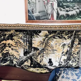 “Meškos šeima miške” kilimas