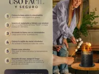 Naujas biotenolio židinys namams - pilna komplekta