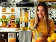 Nauja lėtaeigė sulčiaspaudė namams - Fyenkfar