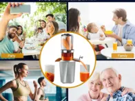 Nauja lėtaeigė sulčiaspaudė namams - Fyenkfar