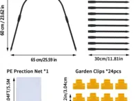 Šiltlysvė daigykla augalams standartas 2.5 x 5.5 m