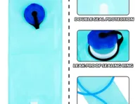 Nauja 2l hidracinė gertuvė / talpa į kuprinę 