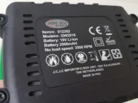 Ekscentrinis akumuliatorinis poliruoklis Hofftech