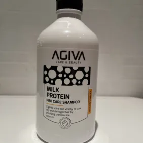 Agiva plaukų šampūnas su pieno baltymais