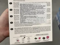 Skalbimo lapeliai juodiems drabužiams