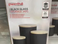 Stiklinių indelių rinkinys