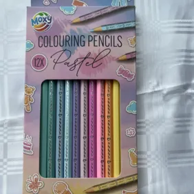 spalvoti pieštukai - pastelinės spalvos