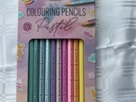 spalvoti pieštukai - pastelinės spalvos