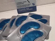 Akių geliniai padeliai