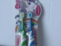 Vaikiški dantų šepetėliai su vienaragiu 2vnt