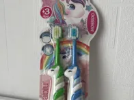 Vaikiški dantų šepetėliai su vienaragiu 2vnt