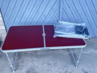 Stalo ir 4 kedžių išlankstomas komplektas