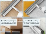 Šluota su nugręžimo sistema 