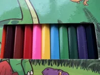 12 spalvotų pieštukų rinkinys