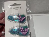 Plaukų segtukais su judančiais burbuliukais 2vnt