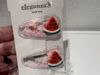 Plaukų segtukais su judančiais burbuliukais 2vnt