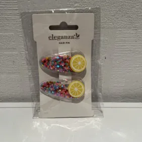 Plaukų segtukai su judančiais burbuliukais 2vnt