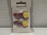 Plaukų segtukai su judančiais burbuliukais 2vnt